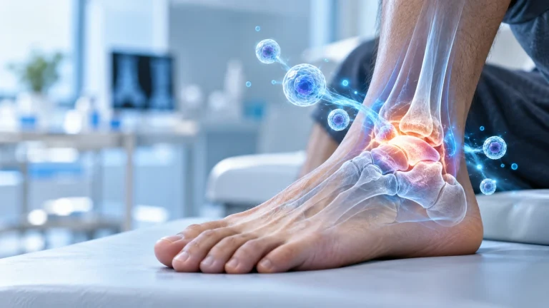 cell therapy for foot osteoarthritis